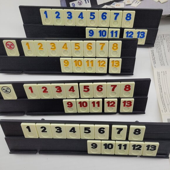 Rummikub Original Game Vintage 1980 Rummy Tile Pressman No 400 Complete w Rules - Picture 8 of 9